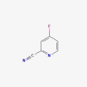 molecular formula C6H3FN2 B1310649 4-fluoropyridine-2-carbonitrile CAS No. 847225-56-3