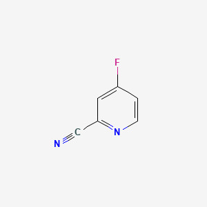 molecular formula C6H3FN2 B1310649 4-Fluoropicolinonitrile CAS No. 847225-56-3