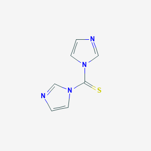 molecular formula C7H6N4S B131065 1,1'-硫代羰基二咪唑 CAS No. 6160-65-2