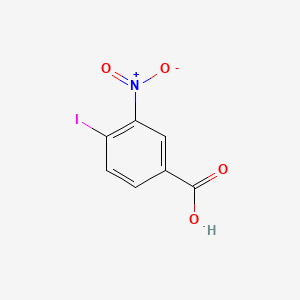 molecular formula C7H4INO4 B1310655 4-碘-3-硝基苯甲酸 CAS No. 35674-27-2