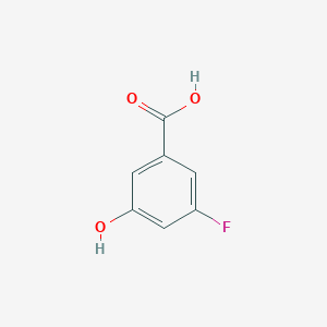 molecular formula C7H5FO3 B1310673 3-氟-5-羟基苯甲酸 CAS No. 860296-12-4
