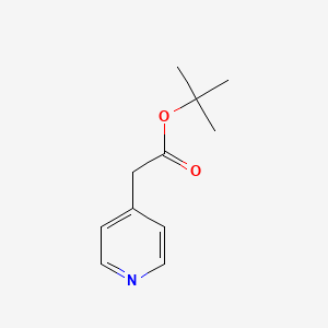 molecular formula C11H15NO2 B1310682 tert-Butyl 2-(pyridin-4-yl)acetate CAS No. 79757-20-3