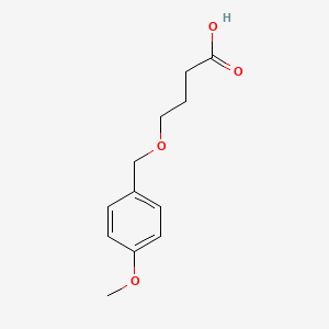 molecular formula C12H16O4 B1310689 4-[(4-methoxyphenyl)methoxy]butanoic Acid CAS No. 342893-41-8