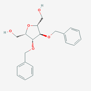 molecular formula C₂₀H₂₄O₅ B131069 2,5-Anhydro-3,4-dibenzyl-D-glucitol CAS No. 129115-89-5