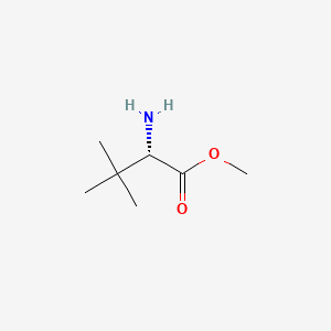 molecular formula C7H15NO2 B1310697 methyl (2S)-2-amino-3,3-dimethylbutanoate CAS No. 63038-26-6