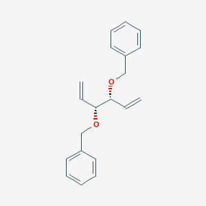 molecular formula C20H22O2 B131070 (3R,4R)-3,4-Di-O-benzyl-1,5-hexadiene-3,4-diol CAS No. 112571-38-7