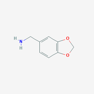 molecular formula C8H9NO2 B131076 Piperonylamine CAS No. 2620-50-0