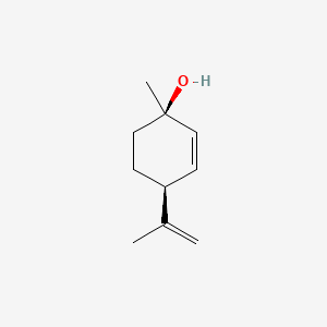 molecular formula C10H16O B1310760 (1R,4S)-1-Methyl-4-(prop-1-en-2-yl)cyclohex-2-enol CAS No. 3886-78-0