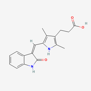 molecular formula C18H18N2O3 B1310771 Orantinib CAS No. 210644-62-5