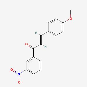3-(4-Methoxyphenyl)-1-(3-nitrophenyl)prop-2-en-1-one