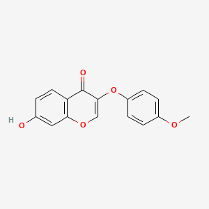 7-Hydroxy-3-(4-methoxyphenoxy)chromen-4-one