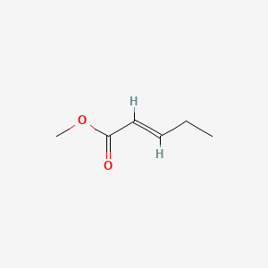 molecular formula C6H10O2 B1310797 Methyl 2-pentenoate CAS No. 818-59-7