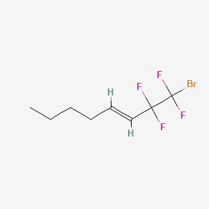 molecular formula C8H11BrF4 B1310798 1-Bromo-1,1,2,2-tetrafluoro-3-octene CAS No. 74793-72-9