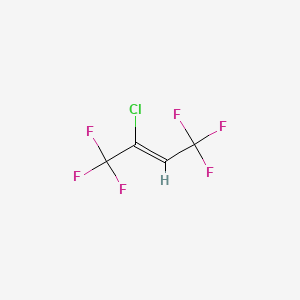 molecular formula C4HClF6 B1310807 2-Chloro-1,1,1,4,4,4-hexafluoro-2-butene CAS No. 400-44-2