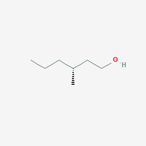 molecular formula C7H16O B13108205 (R)-3-Methyl-1-hexanol CAS No. 86423-92-9