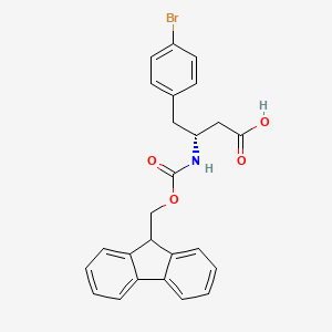 Fmoc-(R)-3-amino-4-(4-bromo-phenyl)-butyric acid