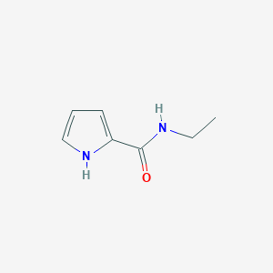 molecular formula C7H10N2O B131086 N-乙基-1H-吡咯-2-甲酰胺 CAS No. 156741-80-9