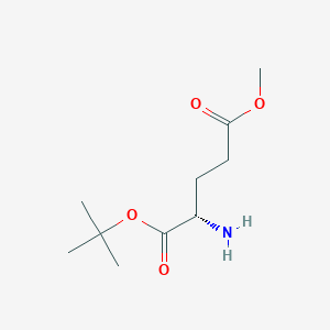 molecular formula C10H19NO4 B1310879 (S)-1-tert-Butyl 5-methyl 2-aminopentanedioate CAS No. 79640-72-5