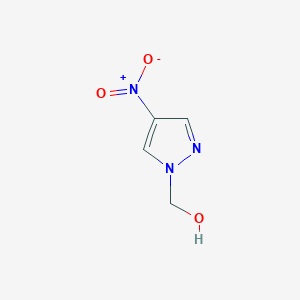 molecular formula C4H5N3O3 B1310925 (4-nitro-1H-pyrazol-1-yl)methanol CAS No. 1001518-99-5