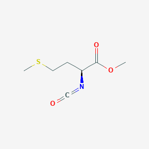 molecular formula C7H11NO3S B1310939 Methyl (S)-(-)-2-Isocyanato-4-(methylthio)butyrate CAS No. 93778-88-2