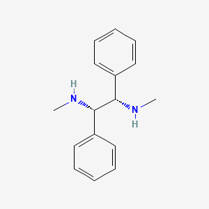molecular formula C16H20N2 B1310941 (1S,2S)-N1,N2-Dimethyl-1,2-diphenylethane-1,2-diamine CAS No. 60508-97-6