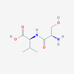 molecular formula C8H16N2O4 B1310948 丝氨酸-缬氨酸 CAS No. 51782-06-0