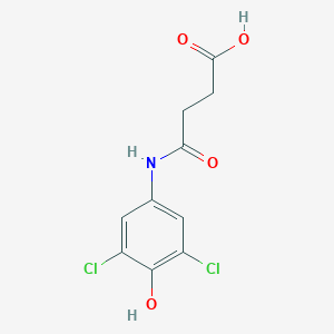 N-(3,5-Dichloro-4-hydroxyphenyl)succinamic acid