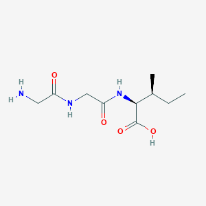 molecular formula C10H19N3O4 B1310950 Gly-gly-ile CAS No. 69292-40-6
