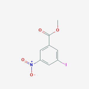 molecular formula C8H6INO4 B1310952 Methyl 3-iodo-5-nitrobenzoate CAS No. 50765-19-0