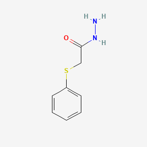 molecular formula C8H10N2OS B1310964 2-(Phenylthio)acetohydrazide CAS No. 22446-21-5