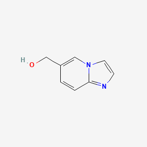 molecular formula C8H8N2O B1310979 咪唑并[1,2-a]吡啶-6-基甲醇 CAS No. 132213-07-1