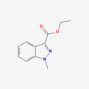 molecular formula C11H12N2O2 B1310984 Ethyl 1-methyl-1H-indazole-3-carboxylate CAS No. 220488-05-1