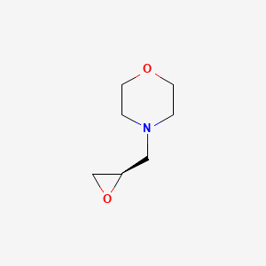 molecular formula C7H13NO2 B1311029 (R)-4-(Oxiran-2-ylmethyl)morpholine CAS No. 452105-35-0