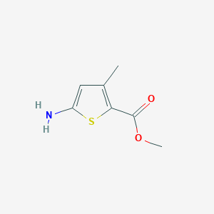 molecular formula C7H9NO2S B1311031 Methyl 5-amino-3-methylthiophene-2-carboxylate CAS No. 602310-67-8