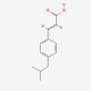 molecular formula C13H16O2 B1311060 4-Isobutylcinnamic acid CAS No. 66734-95-0