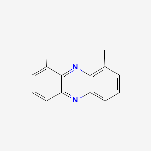 molecular formula C14H12N2 B13110646 1,9-Dimethylphenazine 
