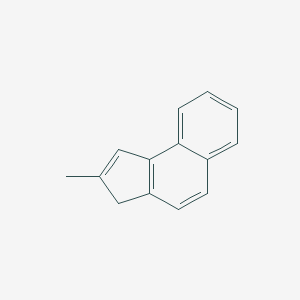 molecular formula C14H12 B131108 2-Methyl-3H-cyclopenta[a]naphthalene CAS No. 150096-60-9