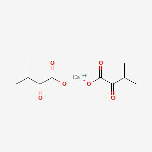 molecular formula C10H14CaO6 B1311090 Calcium 3-methyl-2-oxobutanoate CAS No. 51828-94-5