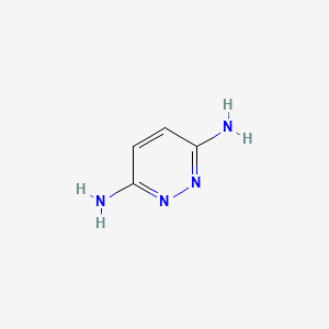molecular formula C4H6N4 B1311096 Pyridazine-3,6-diamine CAS No. 61070-99-3