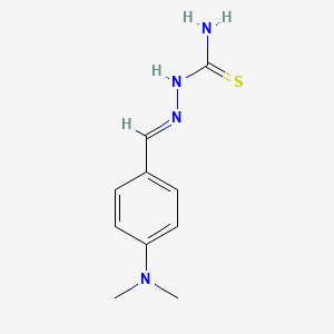 2-{[4-(Dimethylamino)phenyl]methylene}-1-hydrazinecarbothioamide