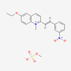 molecular formula C21H22N2O7S B1311117 Pinacryptol yellow CAS No. 25910-85-4