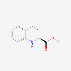 B1311122 (S)-1,2,3,4-Tetrahydroquinoline-2-carboxylic acid methyl ester CAS No. 63492-82-0