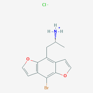 molecular formula C13H13BrClNO2 B131113 Bromo-dragonfly hydrochloride CAS No. 332012-24-5