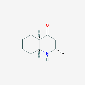 molecular formula C10H17NO B1311141 rac-(2S,4aR,8aR)-2-methyloctahydro-4(1H)-quinolinone 