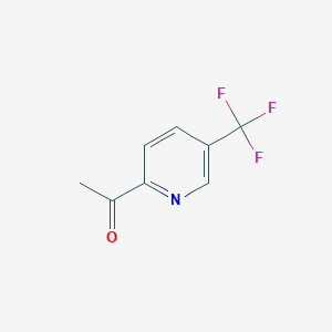 molecular formula C8H6F3NO B1311152 1-(5-(Trifluoromethyl)pyridin-2-YL)ethanone CAS No. 248274-16-0