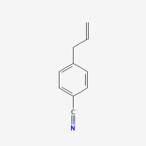molecular formula C10H9N B1311161 3-(4-Cyanophenyl)-1-propene CAS No. 51980-05-3