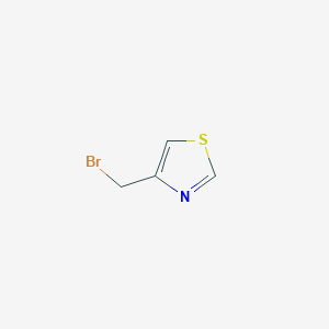 molecular formula C4H4BrNS B1311168 4-(Bromomethyl)thiazole CAS No. 52829-53-5