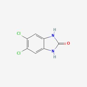 molecular formula C7H4Cl2N2O B1311169 5,6-Dichloro-1H-benzo[d]imidazol-2(3H)-one CAS No. 2033-29-6