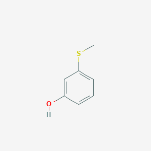 molecular formula C7H8OS B1311174 3-(Methylsulfanyl)benzenol CAS No. 3463-03-4