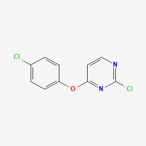 2-Chloro-4-(4-chlorophenoxy)pyrimidine